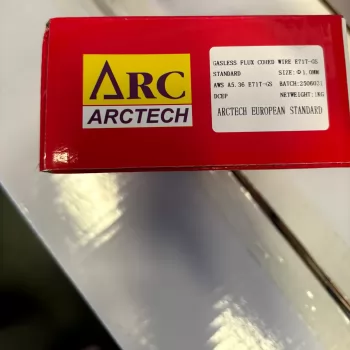 ภาพย่อ ลวดเชื่อมฟลักซ์คอร์ ไม่ใช้แก๊ส E71T-GS ARCTECH ม้วน 1 กก. เชื่อมเหล็ก รูปที่ 3