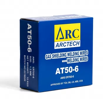 ภาพย่อ ลวดเชื่อมมิก MIG AT50-6 ER70S-6 ARCTECH ม้วน 15 กก. รูปที่ 4