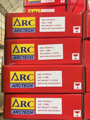 ภาพย่อ ลวดเชื่อมมิก MIG ER308LSi ARCTECH ม้วน 12.5 กก. เชื่อมสแตนเลส 304/304L รูปที่ 5