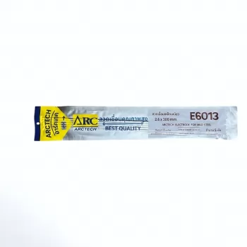 ภาพย่อ ลวดเชื่อมไฟฟ้า แพ็คเล็ก E6013 ARCTECH (5 เส้น/ห่อ) เชื่อมเหล็กเหนียว รูปที่ 2