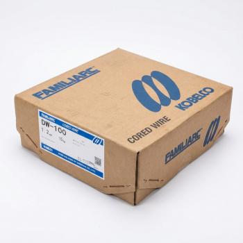 ลวดเชื่อมฟลักซ์คอร์ KOBE DW-100 (E71T-1C) โกเบแท้ ม้วน 15 กก. ใช้กับแก๊ส CO2