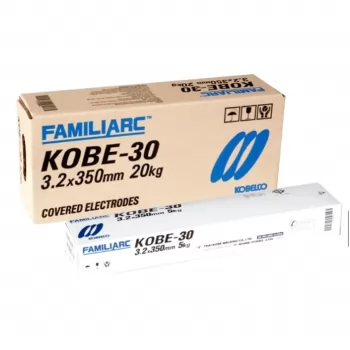 ลวดเชื่อมไฟฟ้า KOBE-30 (E6013) โกเบแท้ เชื่อมเหล็กแผ่นบาง ตั้งลากลง
