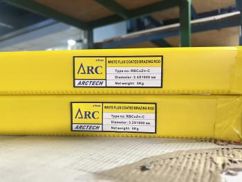 ภาพย่อ ลวดเชื่อมทองเหลือง หุ้มฟลักซ์ ARCTECH RBCuZn-C รูปที่ 3