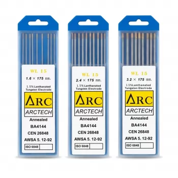 ทังสเตนอาร์กอน หัวทอง WL15 ARCTECH ใช้ได้ทุกงาน AC/DC