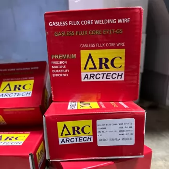ภาพย่อ ลวดเชื่อมฟลักซ์คอร์ ไม่ใช้แก๊ส E71T-GS ARCTECH ม้วน 1 กก. เชื่อมเหล็ก รูปที่ 2