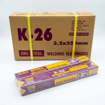ลวดเชื่อมไฟฟ้า K-26 (E6013) OKI STEEL เชื่อมเหล็กเหนียวและกัลวาไนซ์