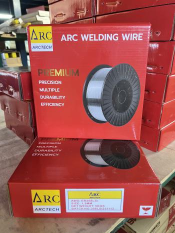 ภาพย่อ ลวดเชื่อมมิก MIG ER308LSi ARCTECH ม้วน 5 กก. สแตนเลส 304 รูปที่ 2