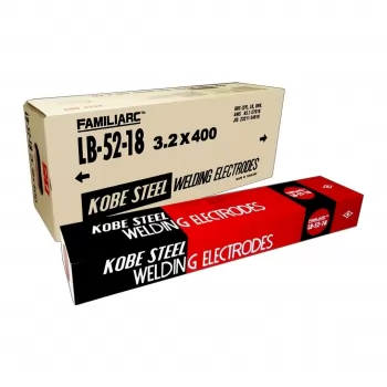 ลวดเชื่อมไฟฟ้า KOBE LB-52-18 (E7018) โกเบแท้ งานโครงสร้างหนัก