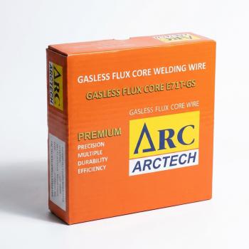 ลวดเชื่อมฟลักซ์คอร์ ไม่ใช้แก๊ส E71T-GS ARCTECH ม้วน 5 กก. เชื่อมเหล็ก