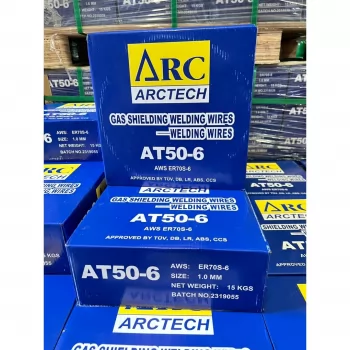 ภาพย่อ ลวดเชื่อมมิก MIG AT50-6 ER70S-6 ARCTECH ม้วน 15 กก. รูปที่ 5