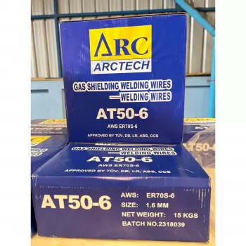 ภาพย่อ ลวดเชื่อมมิก MIG AT50-6 ER70S-6 ARCTECH ม้วน 15 กก. รูปที่ 6