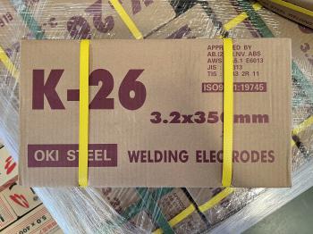 ภาพย่อ ลวดเชื่อมไฟฟ้า K-26 (E6013) OKI STEEL เชื่อมเหล็กเหนียวและกัลวาไนซ์ รูปที่ 5