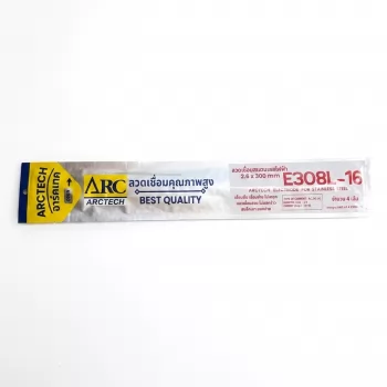 ภาพย่อ ลวดเชื่อมสแตนเลสไฟฟ้า แพ็คเล็ก E308L-16 ARCTECH (4 เส้น/ห่อ) รูปที่ 2
