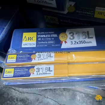 ภาพย่อ ลวดเชื่อมสแตนเลสไฟฟ้า 316L ARCTECH เชื่อมสแตนเลส 316 ทนการกัดกร่อนได้สูง รูปที่ 4