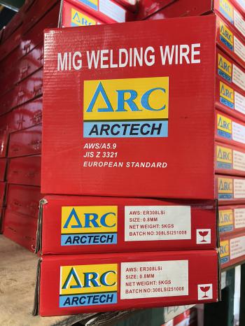 ภาพย่อ ลวดเชื่อมมิก MIG ER308LSi ARCTECH ม้วน 5 กก. สแตนเลส 304 รูปที่ 5