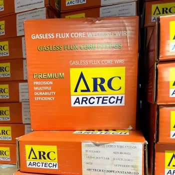ภาพย่อ ลวดเชื่อมฟลักซ์คอร์ ไม่ใช้แก๊ส E71T-GS ARCTECH ม้วน 5 กก. เชื่อมเหล็ก รูปที่ 3