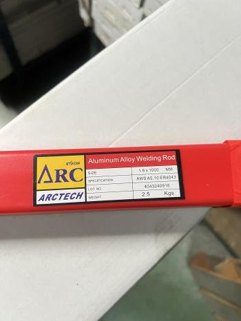 ภาพย่อ ลวดเชื่อมอาร์กอนอลูมิเนียม ER4043 ARCTECH เชื่อมอเนกประสงค์ รูปที่ 2
