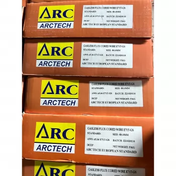 ภาพย่อ ลวดเชื่อมฟลักซ์คอร์ ไม่ใช้แก๊ส E71T-GS ARCTECH ม้วน 5 กก. เชื่อมเหล็ก รูปที่ 4