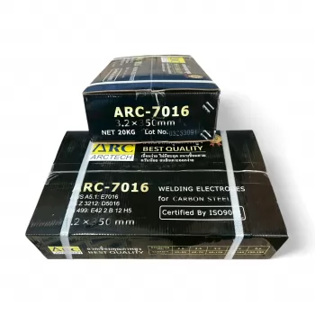ภาพย่อ ลวดเชื่อมไฟฟ้า ARCTECH ARC-7016 (E7016) งานโครงสร้างเหล็ก ทนแรงดึงสูง รูปที่ 2