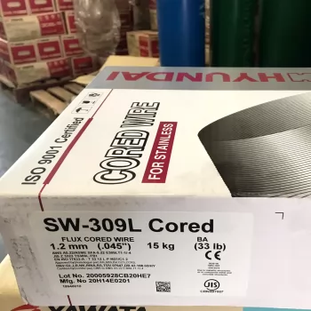 ภาพย่อ ลวดเชื่อมฟลักซ์คอร์ สแตนเลส SW-309L Cored HYUNDAI เชื่อมสแตนเลสกับเหล็ก รูปที่ 2